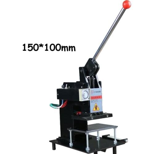 Hot Foil Stamping Machine 100x150mm Manual Bronzing Machine For Leather And Paper Stamping Machine