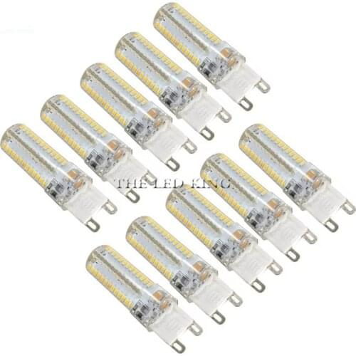 10PCS Super Bright mini led lamp 7W 9W 12W 15W 21W 110V 220V G9 Led bulb SMD 3014 Spotlight Candle Replace Halogen Lamps 20W-60W