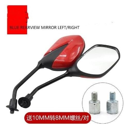 General purpose rear view mirrors for motorcycles, black side mirrors for Buell Ulysses XB12XT X1 Lightning XB12R XB12Scg