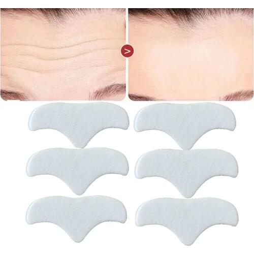 10/5pc Forehead Anti-wrinkle Patch Frown Lines Treatment Anti-aging Mask Moisturizng Stickers Skin Care Facial Pad