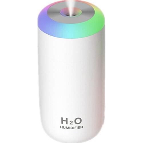 350Ml Large Capacity Air Humidifier USB Rechargeable Wireless Ultrasonic Aroma Water Mist Diffuser Light