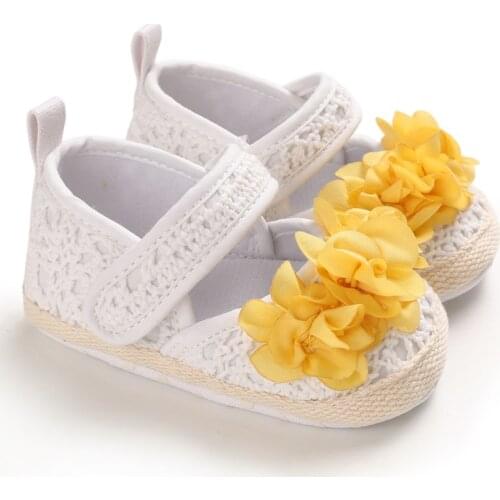 Anti-Slip Casual Sneakers Baby Girl Shoes Print Floral Infant Princess Shoes Party Toddler Soft Soled Walking Shoes