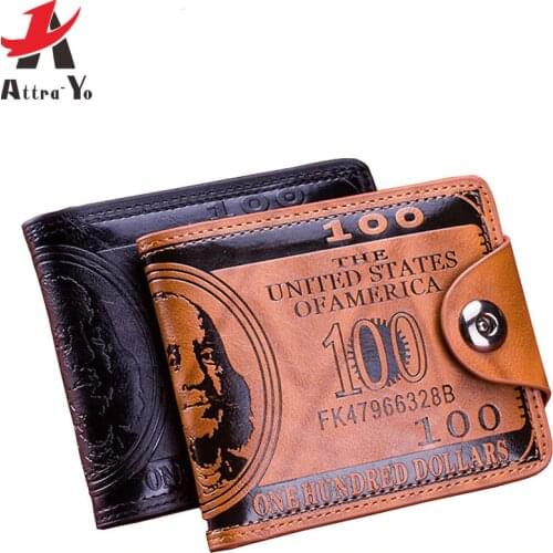 Мужские бумажники ATTRA-YO China At AliExpress