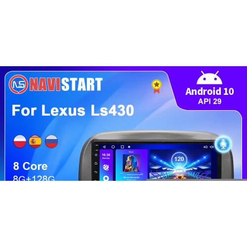 9 Inch Car For Lexus Ls430 2003 2004 2006 4G WIFI Radio Multimedia GPS Navigation BT DSP Carplay Android 10 2 Din Player No Dvd