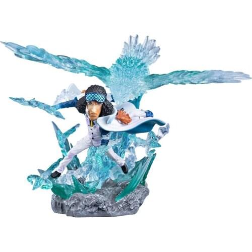 One Piece Figure GK Kuzan Model Anime Characters Japanese Animation High Quality Action Dolls Gift Collectible Childrens Toys