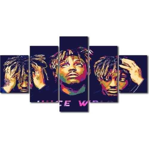 Juice Wrld Poster Decorative Picture Modern Wall Art Paintings for Living Room Home Decor No Frame