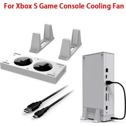 For Xbox Series S Game Console Cooling Vertical Cooling Fan Base XSS Console Cooling Base Bracket