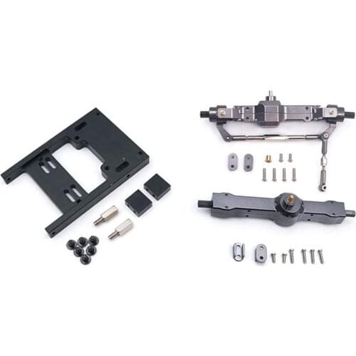 Steering Servo Fixed Mount Bracket For WPL B1 B14 B16 B24 C24 C14 & Metal Front / Rear Bridge Axle Gear Box