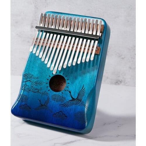 Kalimba 17 Keys Mahogany Thumb Piano Musical Instrument Mbira Africa Finger Piano 30 key Machine 21 Key Instrumento Musical