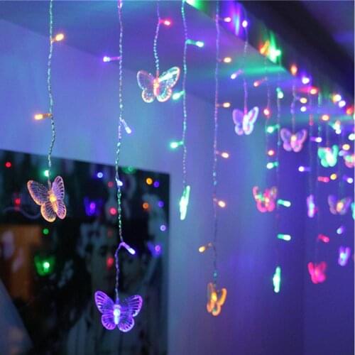 KEY-WIN LED Garland Curtains