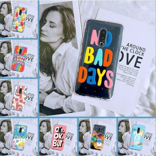 Soft Silicone Phone Case For Meizu 16th 16x 15 Lite 16 Plus Cartoon Smile Quote Back Cover For Meizu Pro 6 7 Plus U10 U20 Case