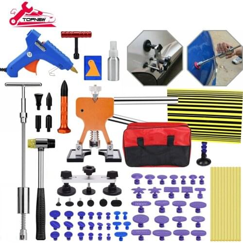 Dent Repair kit with Slide Hammer Dent Puller for Car Body Hail Dent Removal Automobile Body Repair