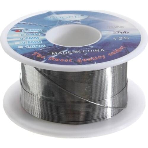 0.4mm 63/37 Tin lead Solder Wire Rosin Core Soldering 2% Flux Reel Tube