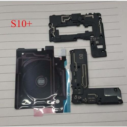Original For Samsung Galaxy S10 Plus G975 G975F Loudspeaker + NFC Wireless Charging + Charge Panel Antenna Signal Module