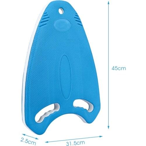 Kickboard Floating Plate Swimming Board Swimming Pool Training Aid EVA Shark Board A Sub Board Buoyancy High Load-bearing
