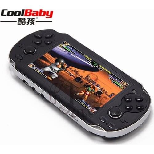 Dual Rocker Handheld Retro Portable Video Game Console Gamepad 4.3 Inch 4GB/8GB Consol Support For PSP Game Camera Video E-book