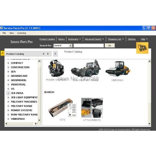 JCB Service Parts Pro 1.18+ Service Manual
