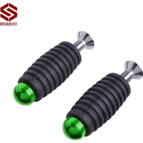 Universal 6mm Foot Peg Gear Shift Brake Lever Toe Pegs Pedals M6 for Kawasaki Ninja 250 300 Ninja400 Z750 Z800 Z900 Z650