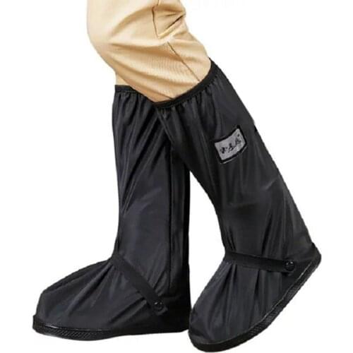 Waterproof Shoe Covers Waterproof Reusable Motorcycle Cycling Bike Boot Rain Shoes Covers With Relectors