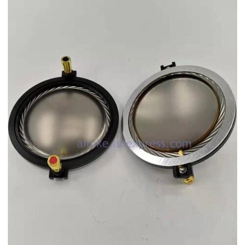 2pcs/lots Replacement Titanium Diaphragm for B&C DE800, WGX800-8 Driver 74.46mm CCAR flat wire 8 ohm or 16 ohm