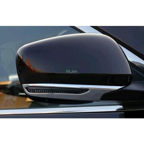 2017 for Renault Koleos Fashion Chrome Rear Rain Wiper Nozzel Cover trim 3pcs car styling auto accessories