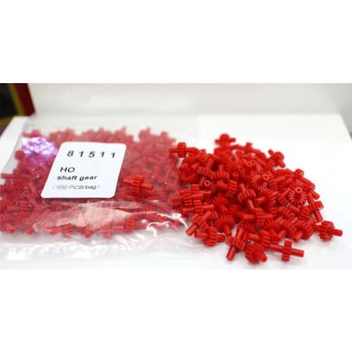 50 PCS 1/87 Ho Scale 15 Tooth Gear Model Electric Train Gear Accessories Suitable Sand Table