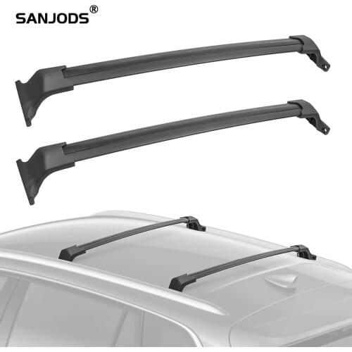 SANJODS Car Roof Rack For Buick Envision 2016 2017 2018 Pair OE Style Bolt-On Top Rail Roof Rack Cross Bar Luggage Carrier