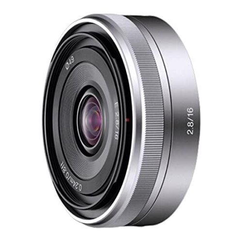 USED Sony SEL16F28 16mm f/2.8 Wide-Angle Lens for NEX Series Cameras