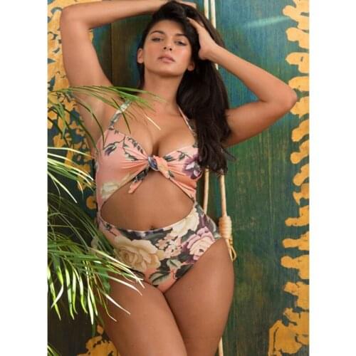 Bikini Badpak Woman Clothes Beach Swim Wear Swimming Suit for Women Sexy Print One Piece Women Swimsuit Bathing Suit Swimwear