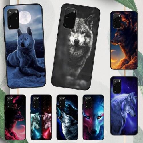 Ruthless wolf face Phone Case For Samsung A50 A51 A71 A20E A20S S10 S20 S21 S30 Plus ultra 5G M11