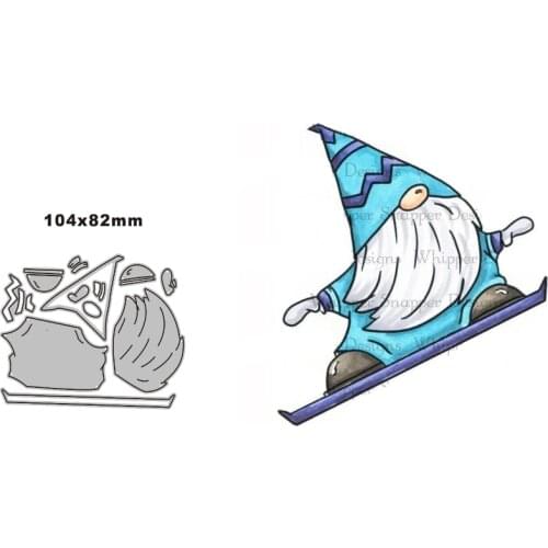 Santa Claus New Metal Cutting Dies for DIY Scrapbooking Album Decorative Embossing Handmade Paper Cards Gift