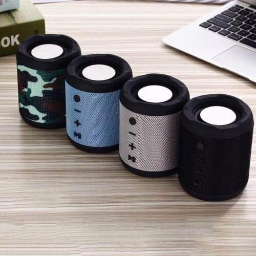 HIFI Shock Subwoofer Bluetooth Speaker V5.0 M2 Wireless Mini Portable Surround Soudn Loudspeaker Support TF Card AUX Handsfree