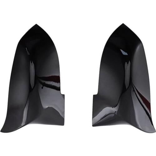 Car Door Wing Mirror Cover Car Rearview Mirror for -Bmw F20 F21 F87 M2 F23 F30 F36 X1 E84 Bright Black 51167292746