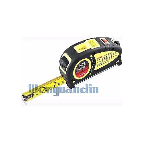 Horizon Vertical PRO Laser Level And Tape Measure Aligner Measuring Equipment 18FT/5.5M