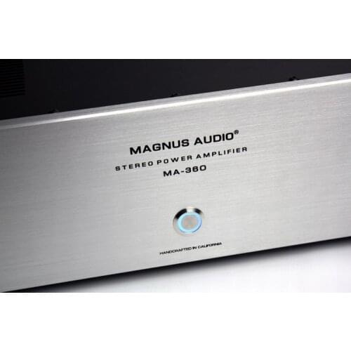 Latest arrival MA360 Class AB HIFI 250W*2 High-power post amplifier 100V, 120V, 220V, 230V or 240V at 50 or 60 Hz
