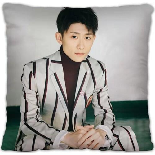 Zhang Yishan Pillowcase Pretty Scholar Yu Lexuan Same Paragraph Star Photo Poster Cushion Cover Souvenir Pillow Covers Decorati