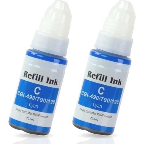 Premium®Canon G3400 Tank Printer Compatible Equivalent Blue Ink 70 408167914