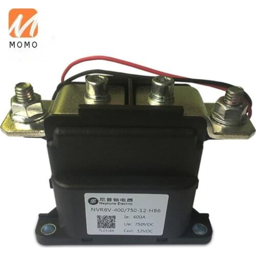 High Voltage Relay 400A Electrical Contactor 750VDC 12V DC Relay