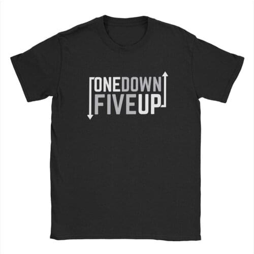 Motorcycle One Down Five Up Novelty Graphic T Shirt Gear Shift Gear 1N23456 1 Down 5 Up Tees Tops for Men Clothes