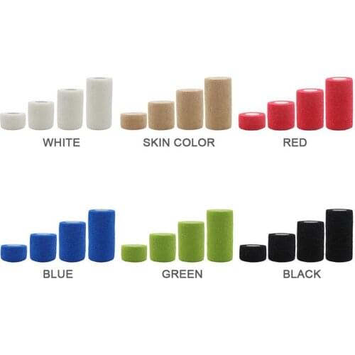Sports Protection Elastic Bandage Color Nonwoven Fabric Self-Adhesive Elastic Bandage Should Be Uniform Color Incision Neat