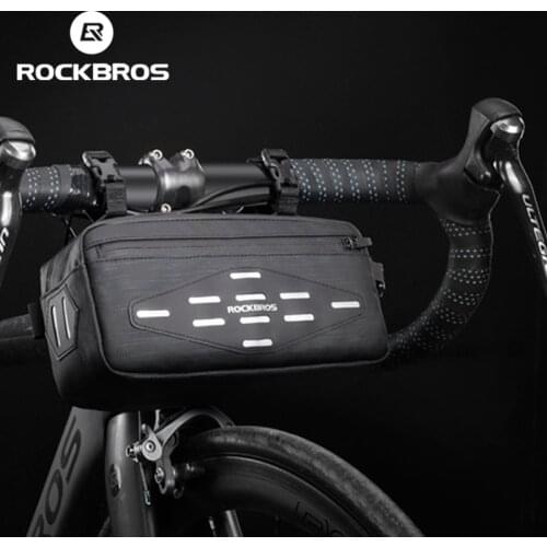 ROCKBROS Handlebar Bag Bicycle Bags Frame Pannier Bag Waterproof Multifunction Portable Shoulder Bag Bike Accessorie Waterproof