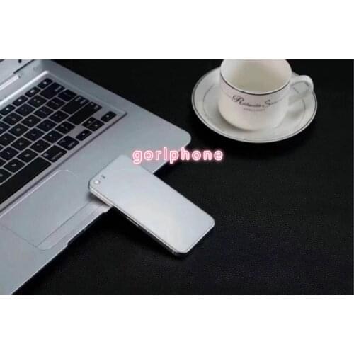 High Quality For phone 5 5G like 8 and phone 5S SE Like 8 style Housing Battery Cover Door Rear Cover Chassis Frame Back Cover