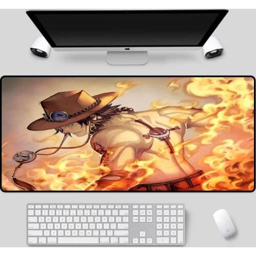 XGZ Cool multi-size selection of anime motif mouse pad that man back cool desk pad non-slip waterproof keyboard pad