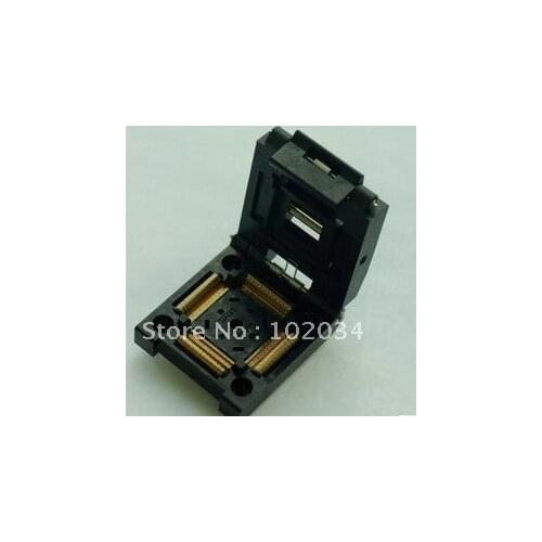 100% NEW IC51-1444-1354 QFP144 IC Test Socket / Programmer Adapter / Burn-in Socket IC51-1444-1354-7
