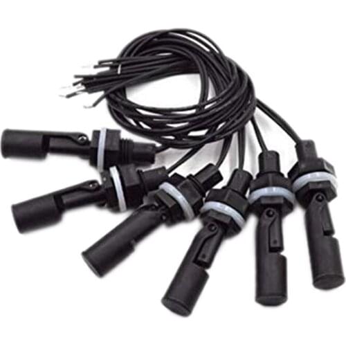 6 Pieces Side Mounted Horizontal Liquid Float Switch Water Level Sensor