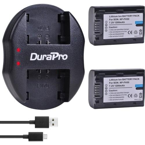 NP-FH50 NPFH50 NPFH70 NPFH100 Battery +Dual Charger for Sony A230 A290 A390 DSC-HX1 HX100 HX200 HDR-TG1E TG3 TG5 TG7 Camera