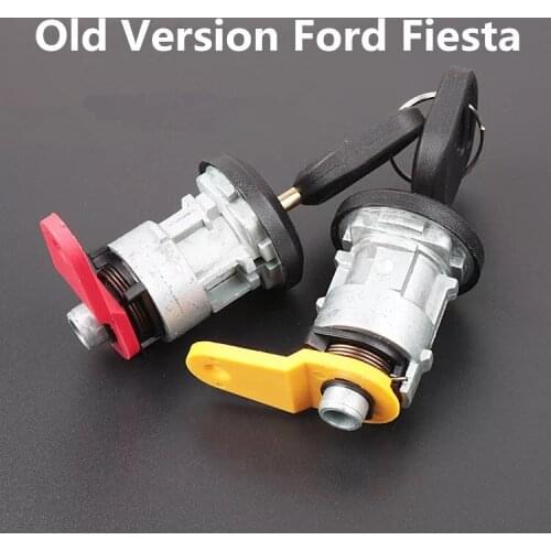 Car Training Locks Door Lock Cylinder For Old Version Ford Fiesta,Left and Right Locks replacement with two keys