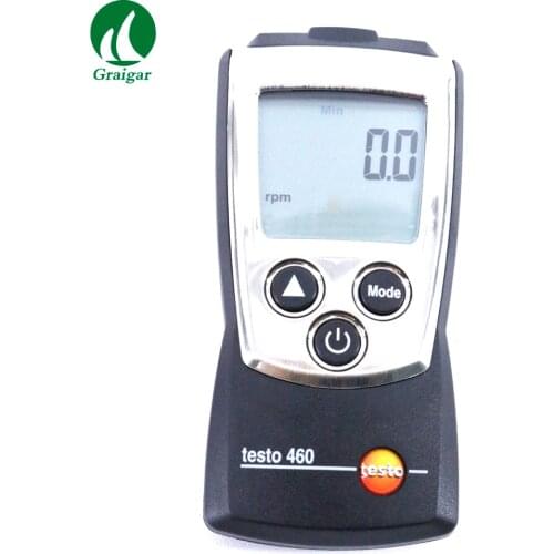 Testo 460 Digital Tachometer Optical RPM Measurement provides with quick and reliable readings