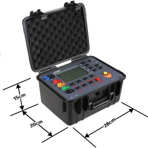Double Clamp Meter Multi-Function Digital Earth Tester Ground Earth Resistance Tester Voltage Tester