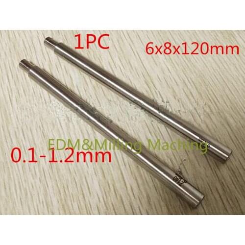1PC EDM Machine Pores Ceramic Guide Z140 6x8x120mm 0.1-1.2mm Guide Tube For Drill Guide For EDM Drilling Machine